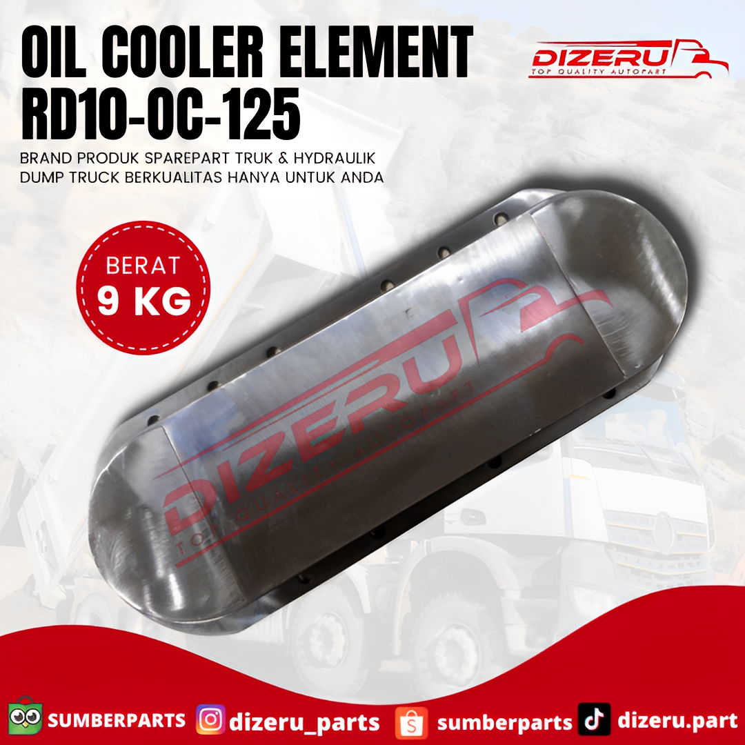 Oil Cooler Element RD10-0C-125